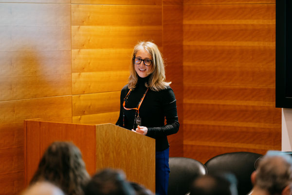 Claire Hyman chairs discussion on Women and Activism