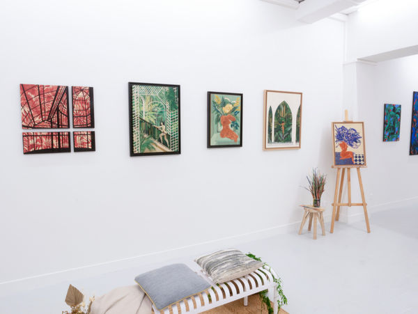 Ligtht Jardin D Hiver Olivia De Bona C Galerie Bessaud