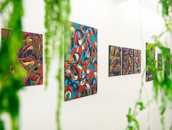 Vue exposition "Jardin d'hiver"