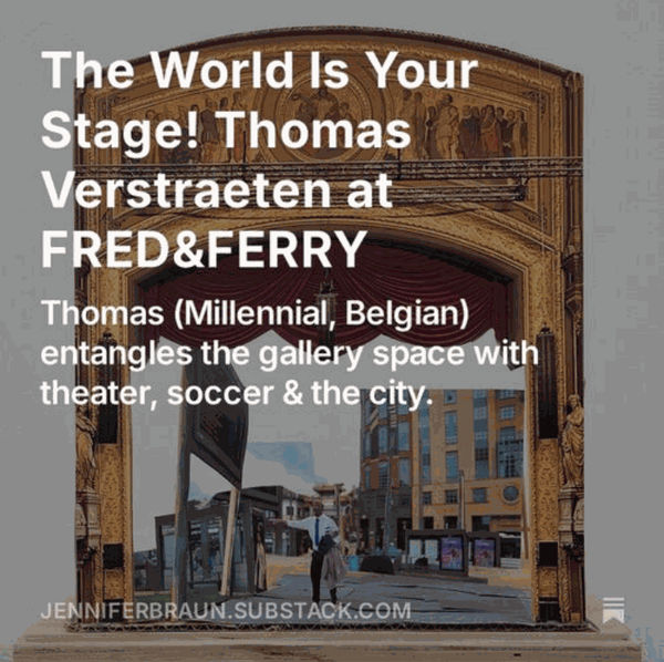 The world is your stage!