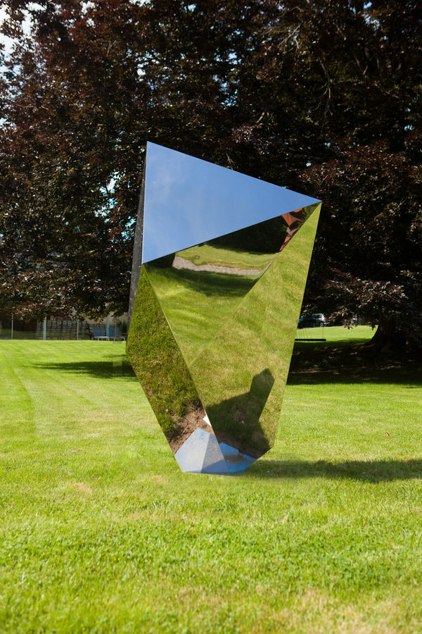 Ushuaia 220 cm Acier poli Mirroir Piece Unique