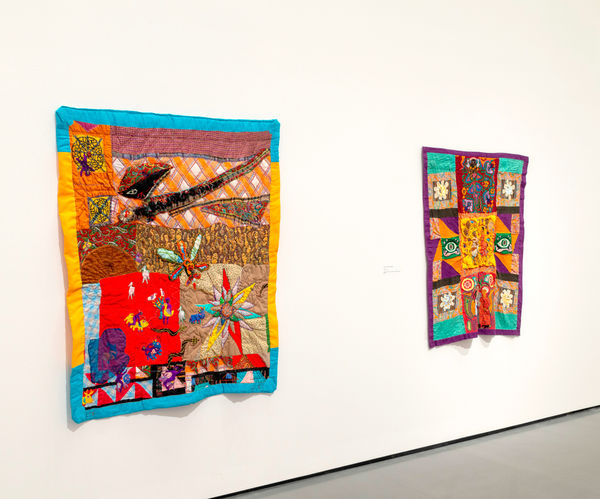 Installation view of "Joyce J. Scott: Walk a Mile in My Dreams" at the Baltimore Museum of Art, MD. Photo: Mitro Hood for the BMA.