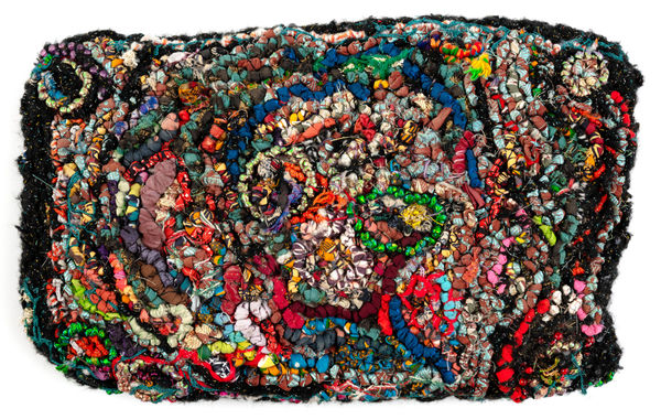 Title Unknown, 1995 Fabric, thread, mixed media 14 x 21.5 x 3 1/2 in. (35.6 x 54.6 x 8.9 cm)