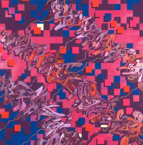 Romance of Innocence, 2004, 121 x 121cm