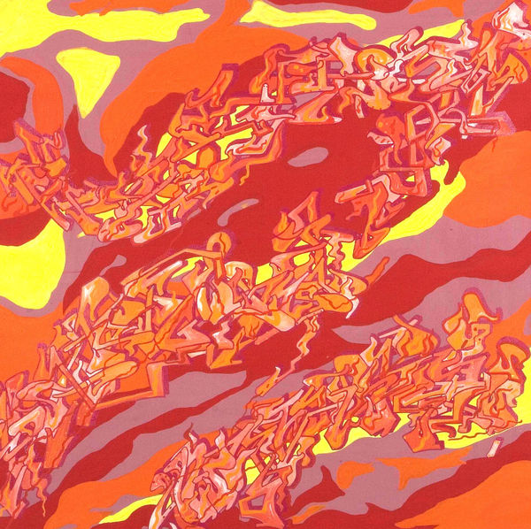 Third Testament, 2004, 121 x 121cm