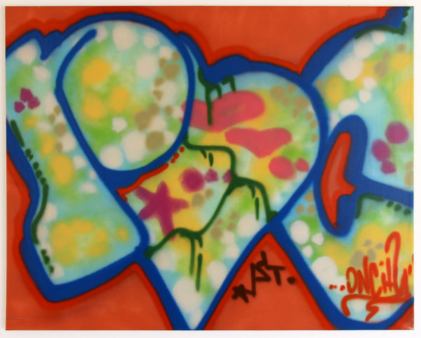 ŒUVRES POST-GRAFFITI, KEL 1st "Rocfeature" 1984