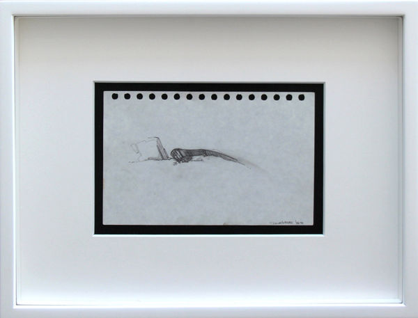 ŒUVRES POST-GRAFFITI, DONDI WHITE "letter D" 1985