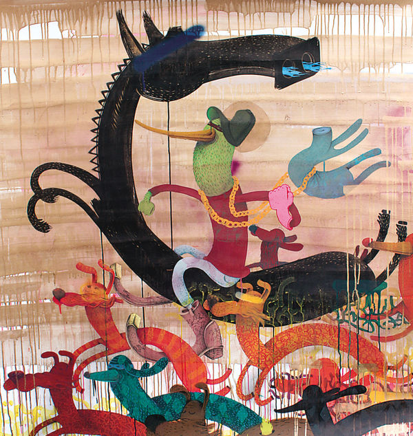 Speerstra Gallery Genève Suisse présente Alëxone "Gros comme une Maison"