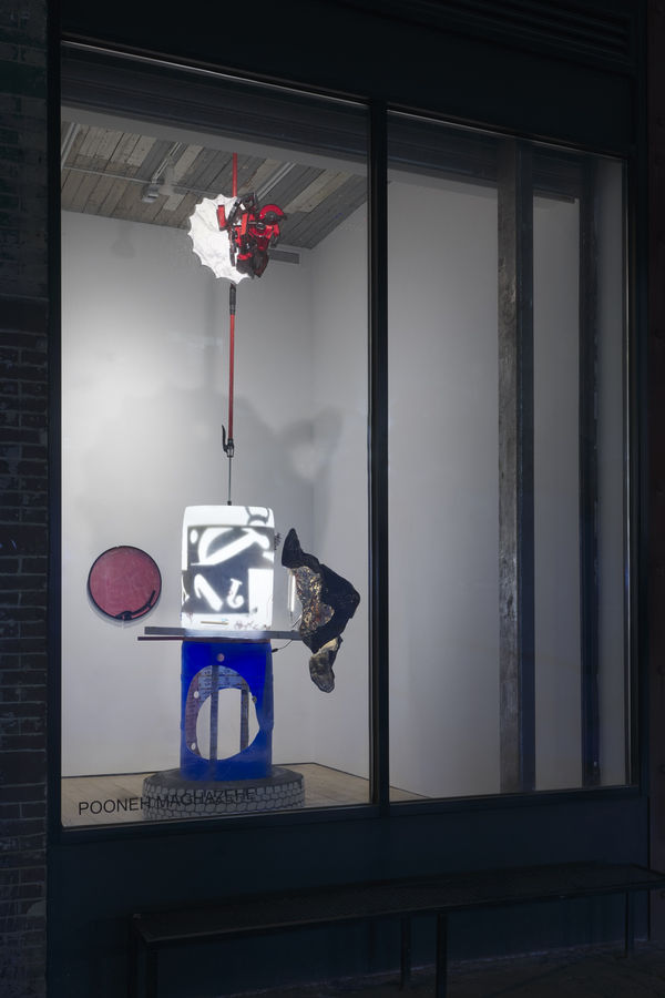 Double Barrel, Installation View, 2024