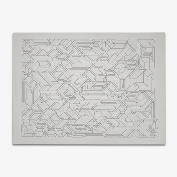 HOTTEA: The Imagination Is One Hell of a Drug (black pearlescent), 2025, Screenprint on archival white paper