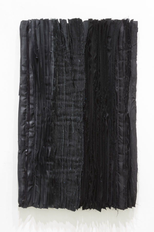 Joël Andrianomearisoa Blue take me to the end of all loves 5 2019 Textiles 101,5 x 60,5 cm