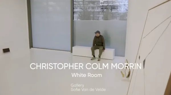 Christopher Colm Morrin - setting up White Room