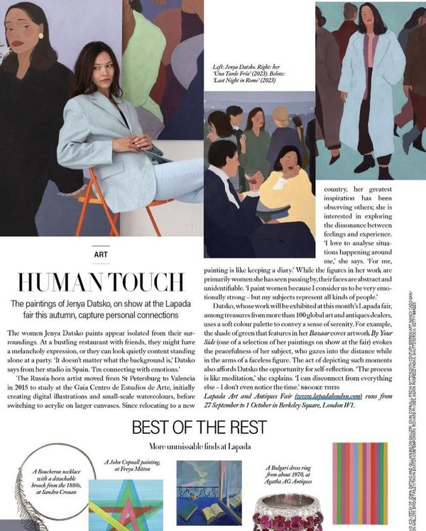 Harper's Bazaar, September 2023.