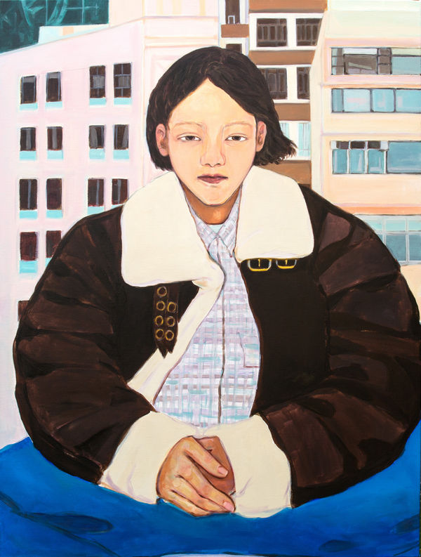 Corn Shuk Mei HO, Winter Rooftop, 2023