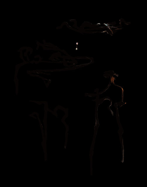 Stainless Steen on Glass, Gruppo di figure, composizione by Marco Di Piazza