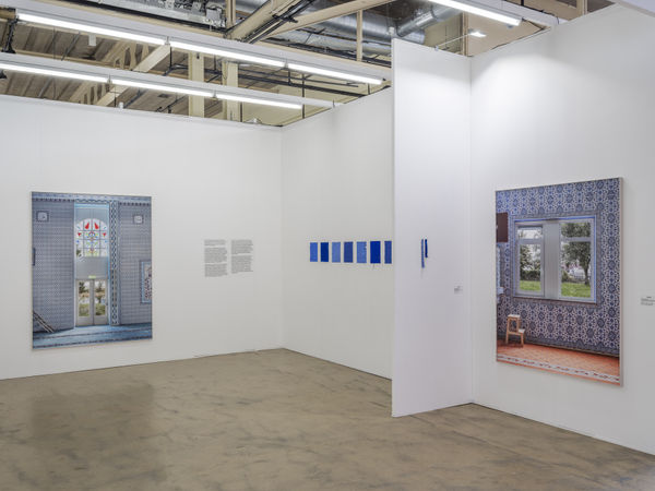 Installation view, Art Rotterdam 2022, Duo show by Pieter Paul Pothoven and Marwan Bassiouni