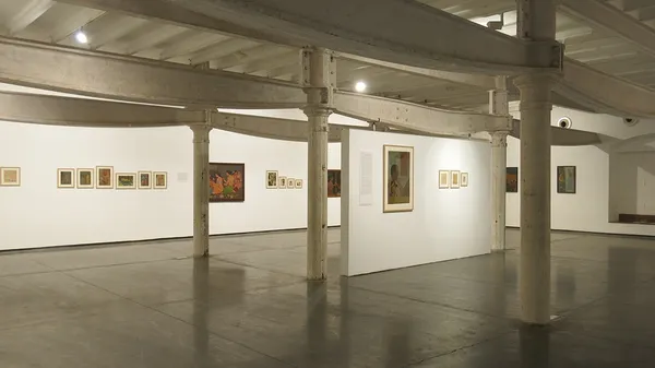 Father and Daughter – Laying Down the Linework Asit Kumar Haldar, Atasi Barua