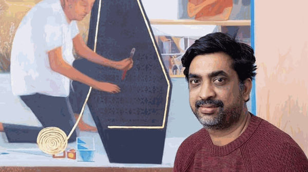 Portrait of Mahesh Baliga, 2022. Photo: Manish Mehta. © Mahesh Baliga, courtesy the artist, Project 88, and David Zwirner.