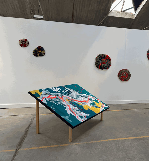 Kunstpodium-T, Christina de Korte, Emma van Amerongen, Isamo Thissen, Larissa Schepers, en Noah Tess Arends