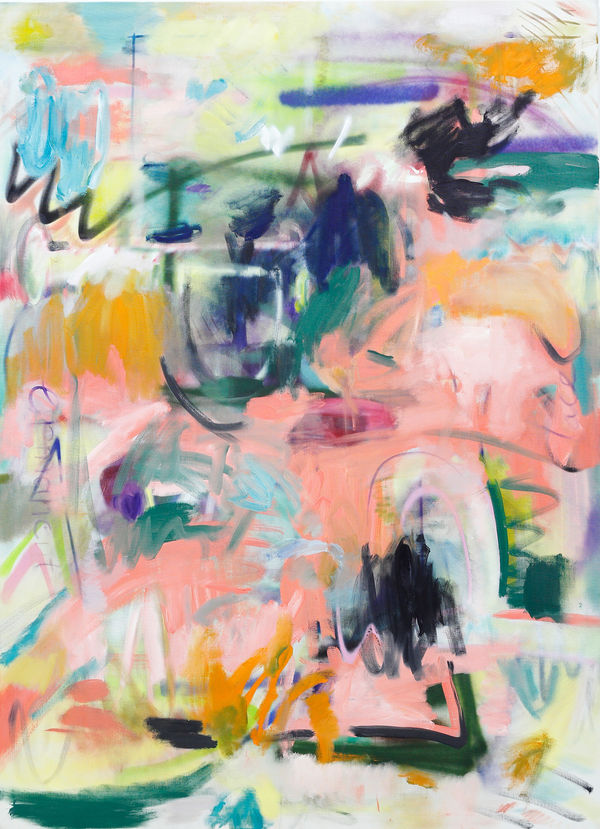 2 A Permanent Place2 2020 Mixed Media On Canvas 220X160Cm