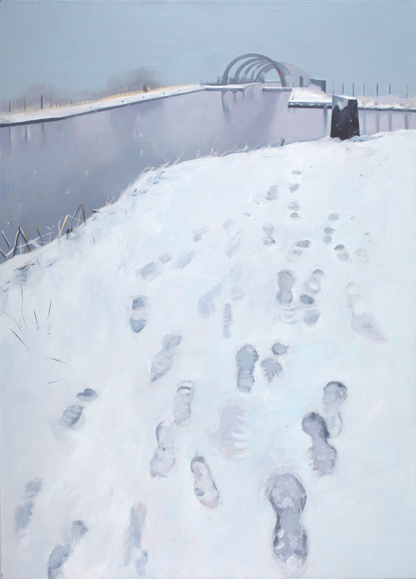 Footsteps at the Wheel - Union Canal, 2016