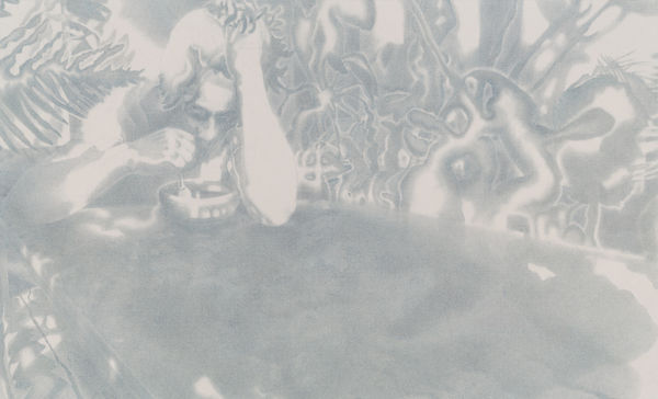 Josephine Taylor, Pareidolia, at night, 2023