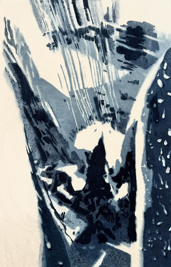 Josephine Taylor, Self-portrait in shower, 2023