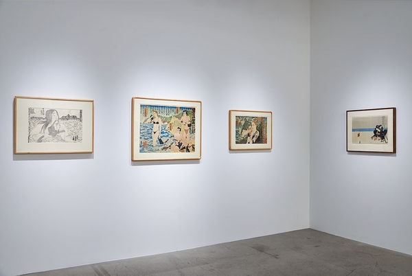 Installation image of Select Works (1972-2002) from Private Collections, at Catharine Clark Gallery, San Francisco, 2017.