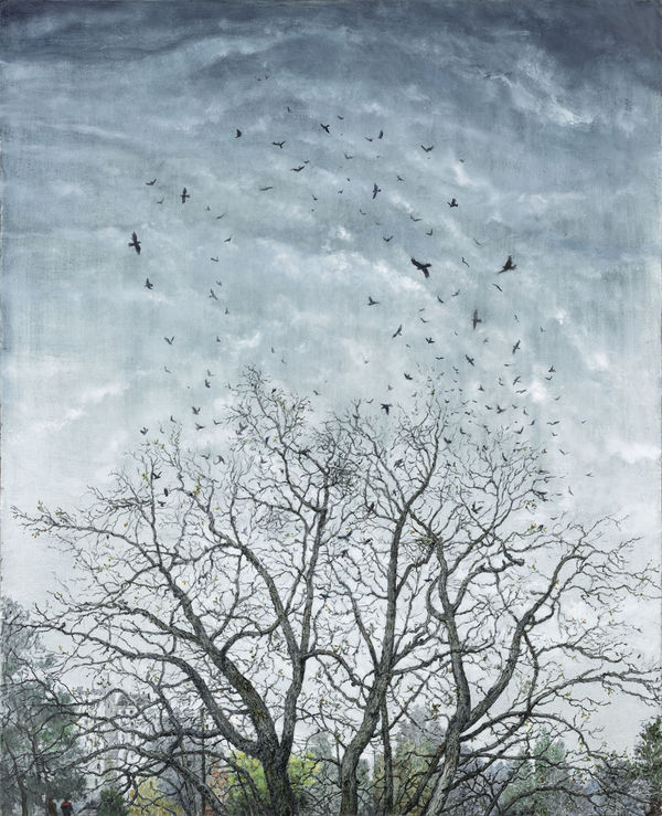 Chester Arnold, A Murder of Crows, 2023
