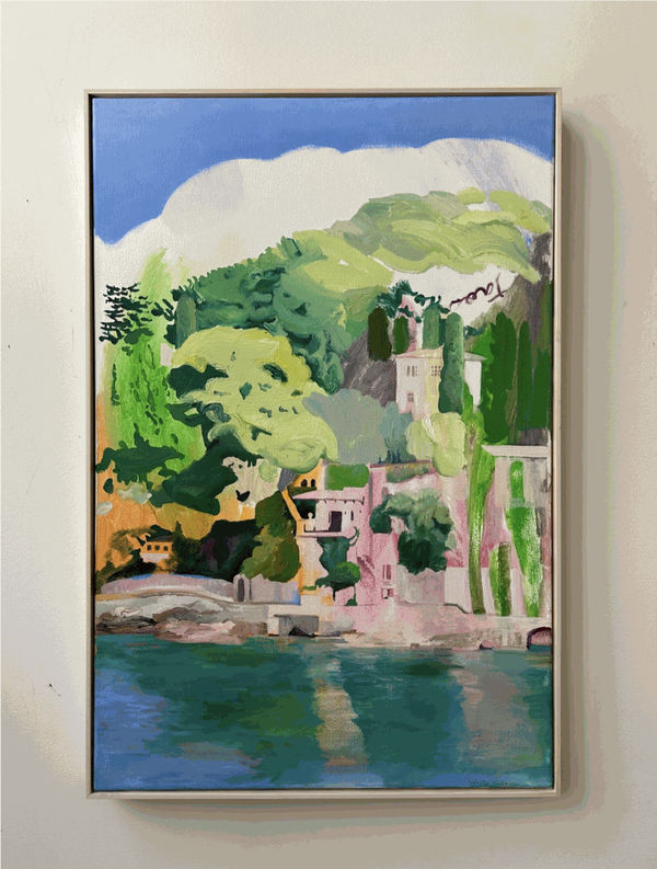 Holly Osborne LA CÔTE D'AZUR, 2023 - 2024 24 x 36 in, 61 x 91.4 cm (framed)
