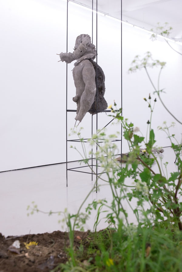 Uprising Vii Milon De Crotone D Apres Pierre Puget 60 X 300 X 60 Cm Concrete And Iron 2017 Unique