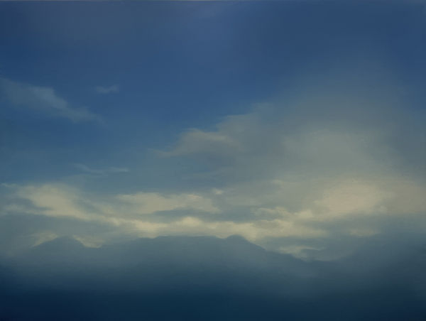 Jenny Pockley, Mountain Ridge Blue and Warm Light