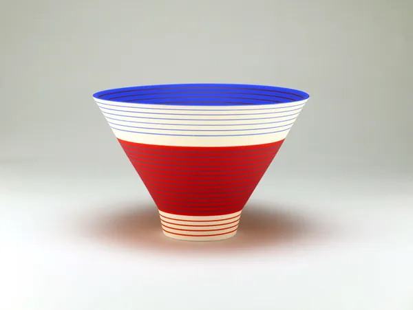 Sara Moorhouse, SM27. Small Conical Bowl Arable Landscape