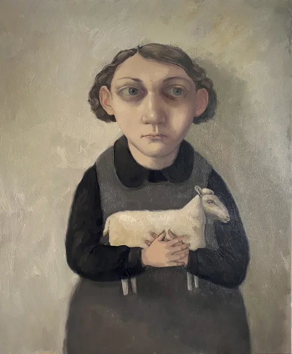 Bobbie Russon, Girl with Sheep