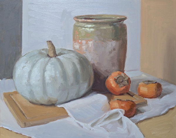 Lotta Teale, Pumpkin and Persimmons