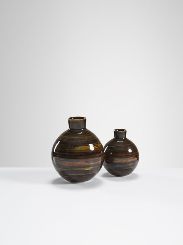 Chris Keenan, 71 Multi-striped globe vase