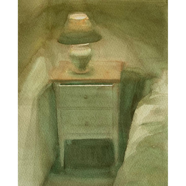 Katherine Jackson, Bed Side Table at Night