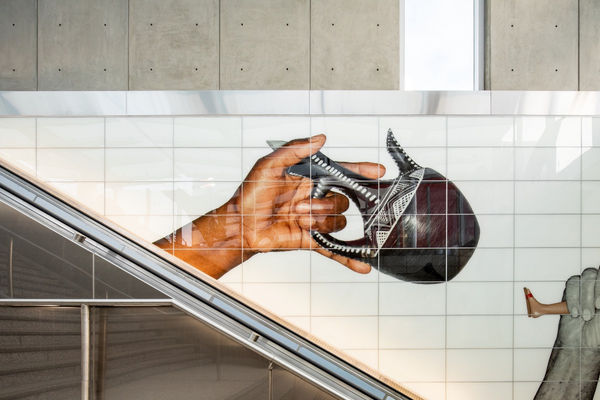 Karl Haendel | Hands and Things, LA Metro, Wilshire/Fairfax Station, D Line Subway Extension Project, Los Angeles, California, USA