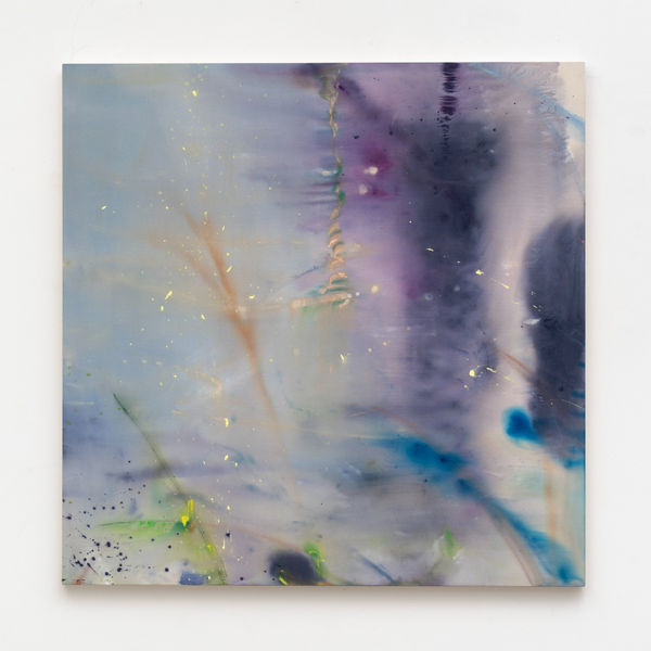 Yeonhong Kim A Line Brushing Over the Icy Surface 2, 2024 Acrylic on canvas 130.3 x 130.3cm