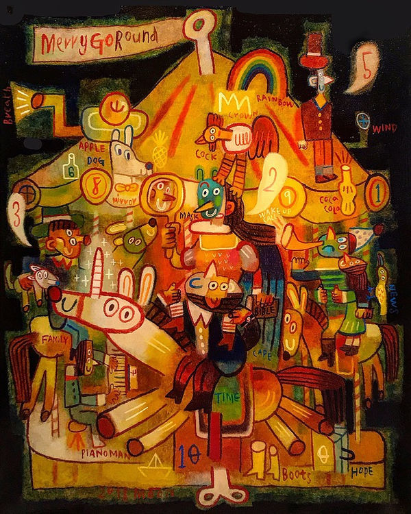 Merry Go Roung 100F Oil 2018 2850