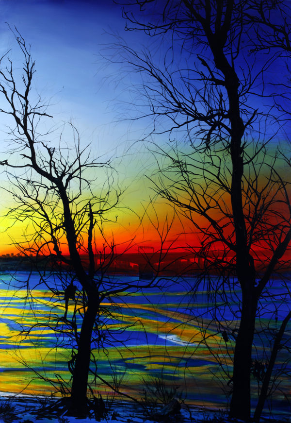 공성훈 나무2 2014 162.2x112.1cm Oil on Canvas