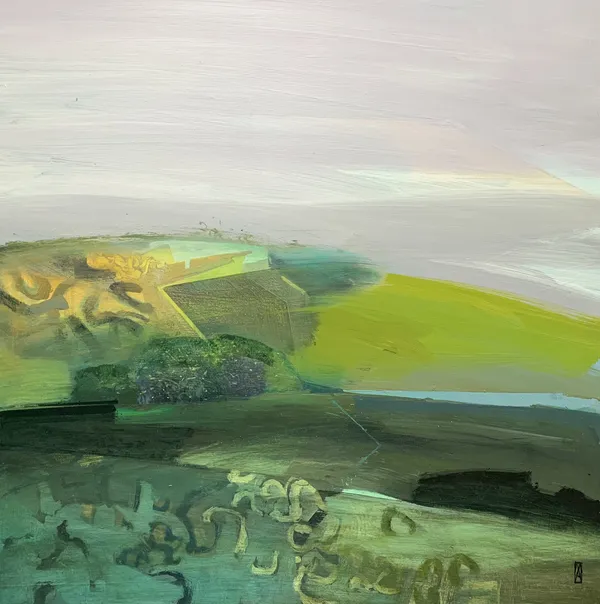 Malcolm Ashman - reflecting the blue sky, 2025