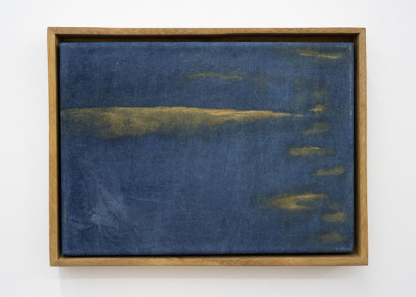 Ava Binta Giallo Untitled, 2025 Tempera on canvas 21 x 29 cm