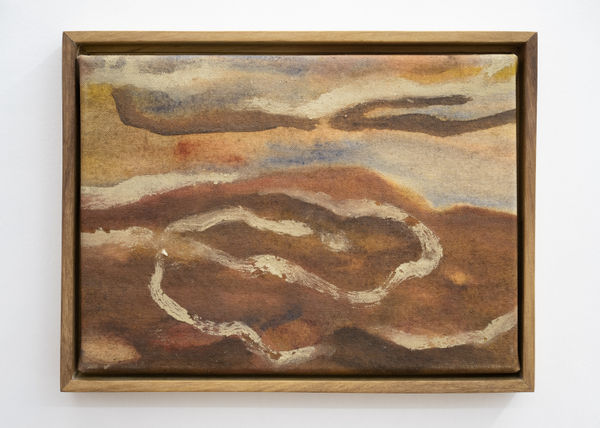 Ava Binta Giallo Untitled, 2025 Tempera on canvas 21 x 29 cm