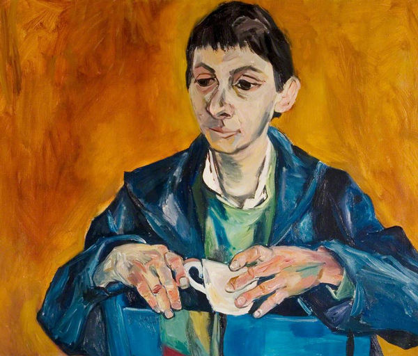 A Cup of Tea, 1959 Oil on canvas 67.3 x 80cm Herbert Art Gallery, Coventry