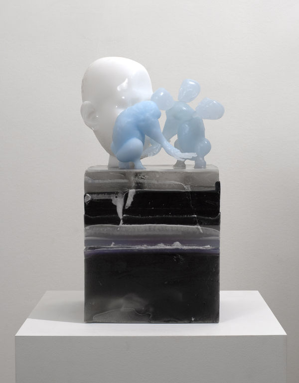 Rona Pondick, Black Blues White, 2020–2021