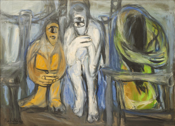 Phạm An Hải, Life on the sidewalk, 1998