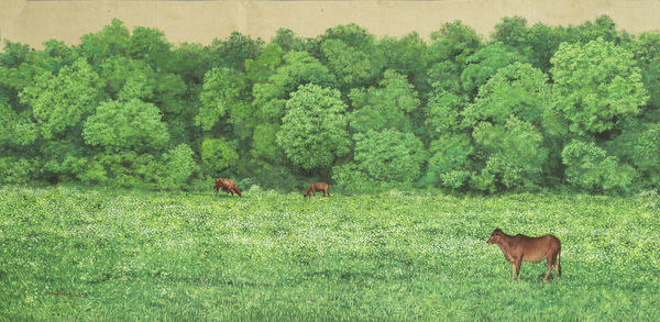 Nguyễn Minh Thành, Rural landscape, 2019