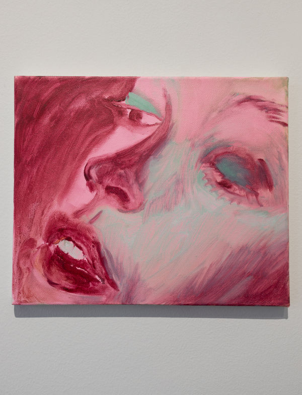 Olya Avstreyh, Turn to Mist, 2023 Oil, acrylic on canvas, 30 x 25 cm