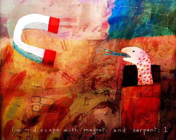 picture of serpent and magnet